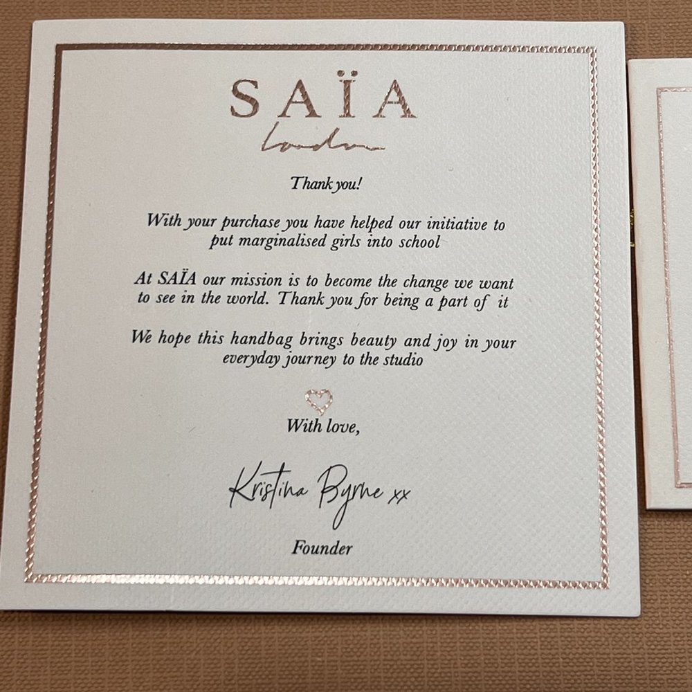 Saia London The Emmeline Yoga Mat Bag Teal New Vegan Faux Leather Shoulder Strap - Picture 3 of 16